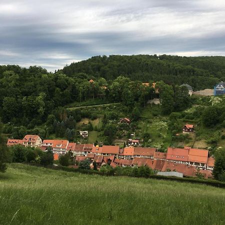 Panoramablick Villa Stolberg i. Harz Exterior foto