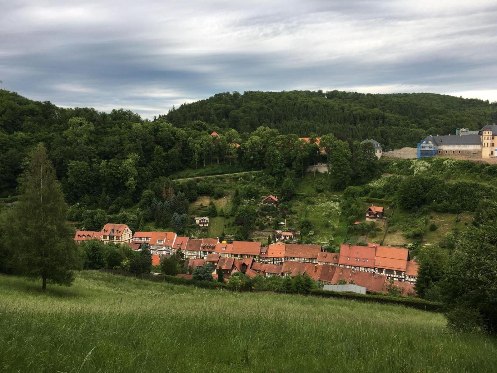 Panoramablick Villa Stolberg i. Harz Exterior foto